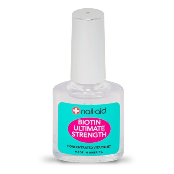 Nail-Aid 2PCs of BIOTIN ULTIMATE STRENGTH, Clear - Image 3
