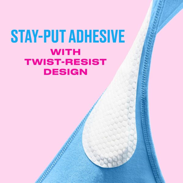 Carefree Panty Liners for Women, Regular, Unwrapped, Unscented, 120ct - Image 6