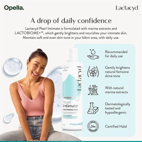Lactacyd White Intimate Whitening Daily Feminine Hygiene Wash 150mL - Image 5