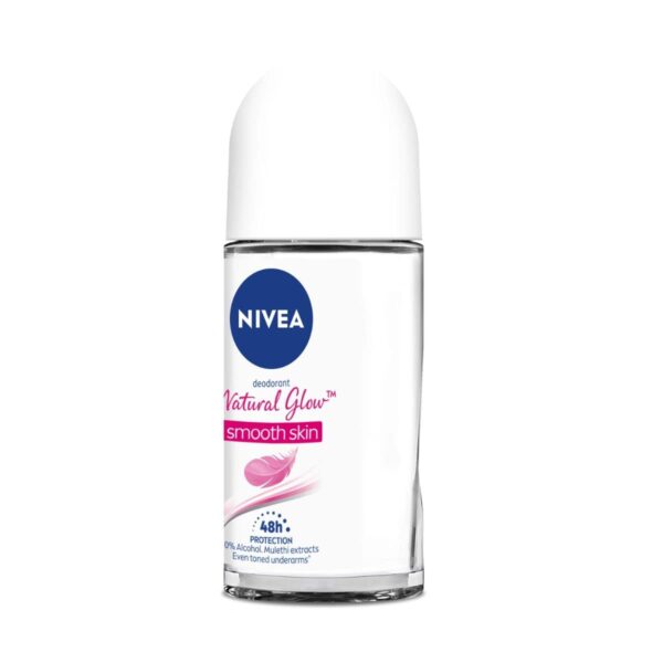 Nivea Natural Glow Roll On, 50ml (1.69 Fl Oz) - Image 2