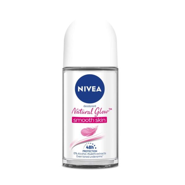 Nivea Natural Glow Roll On, 50ml (1.69 Fl Oz)