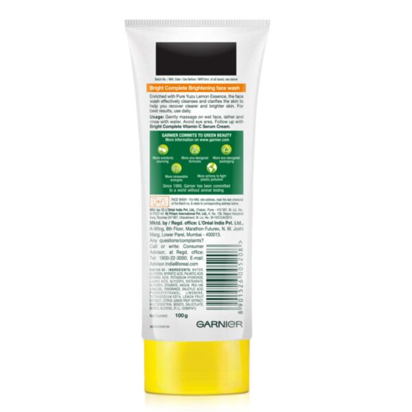 Garnier Light Face Wash 100g - Image 8