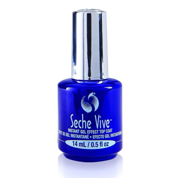 Seche Vive Gel Effect Top Coat 0.5Oz, Boxed