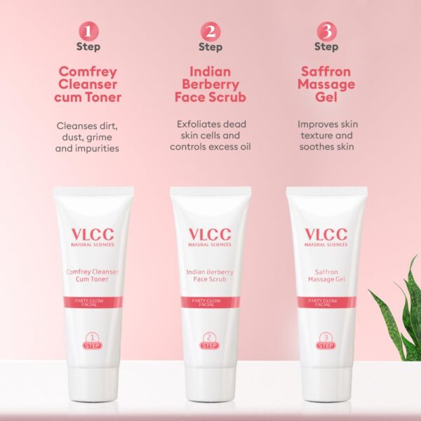 VLCC Party Glow Facial Kit, 60gm - Image 7