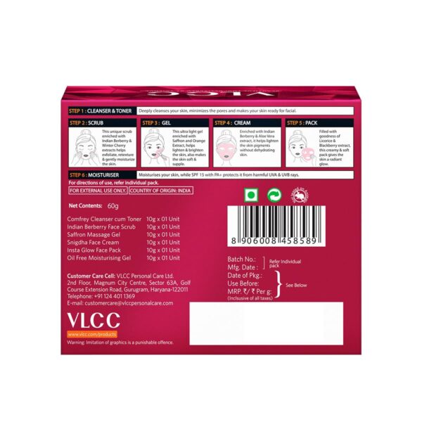 VLCC Party Glow Facial Kit, 60gm - Image 9