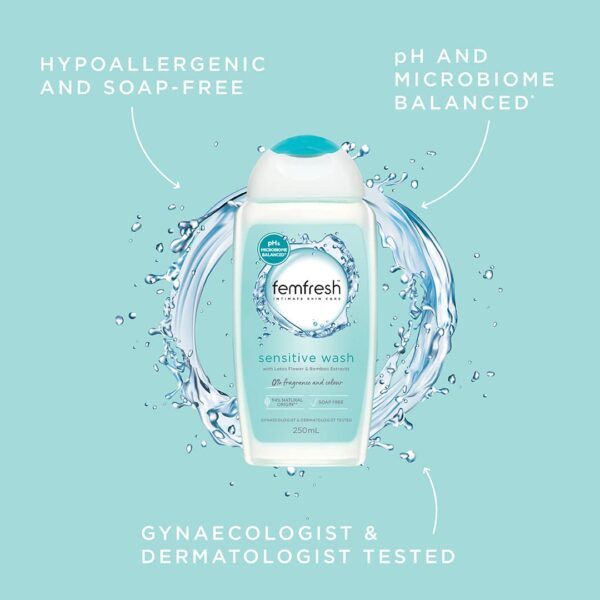 Femfresh Sensitive Wash 250ml - Image 7