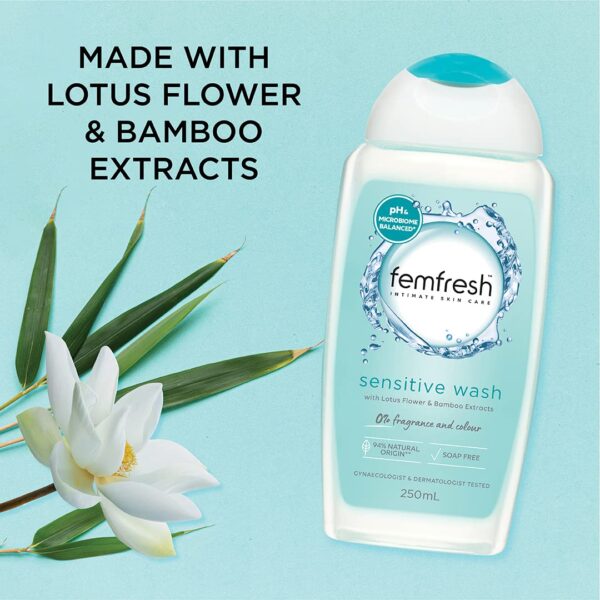 Femfresh Sensitive Wash 250ml - Image 5