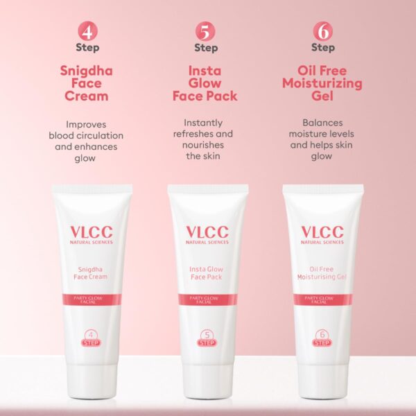 VLCC Party Glow Facial Kit, 60gm - Image 8