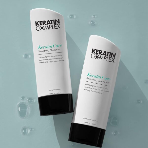 Keratin Complex - Keratin Care Smoothing Shampoo - 13.5 fl oz - Image 7