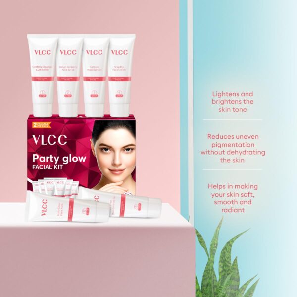 VLCC Party Glow Facial Kit, 60gm - Image 5