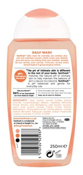 Femfresh Intimate Hygiene Daily Intimate Wash 250Ml - Image 6