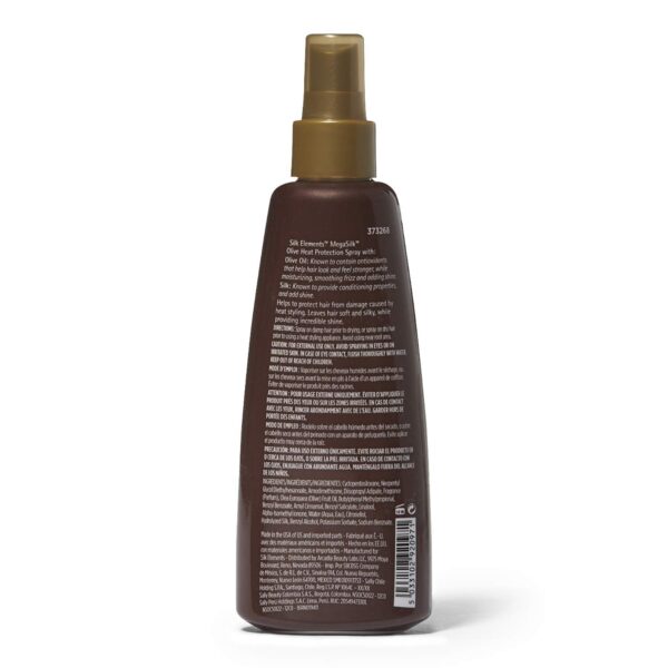 Silk Elements Megasilk Olive Heat Protection Spray - 8oz - Image 2