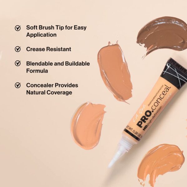 L.A. Girl HD Pro.Conceal, Creamy Beige GC973 - Image 3