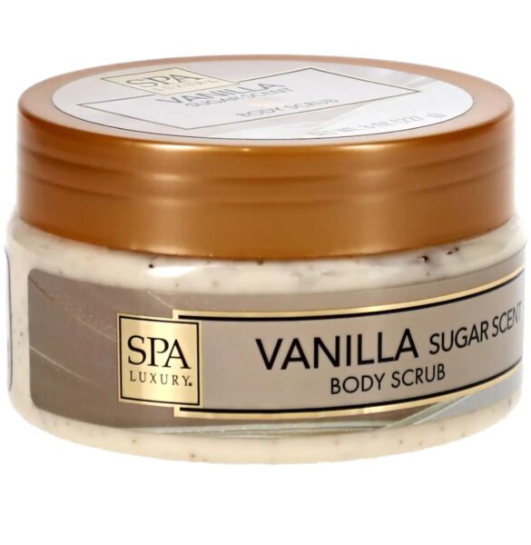 Vanilla Body Srub 8 Oz, Purple