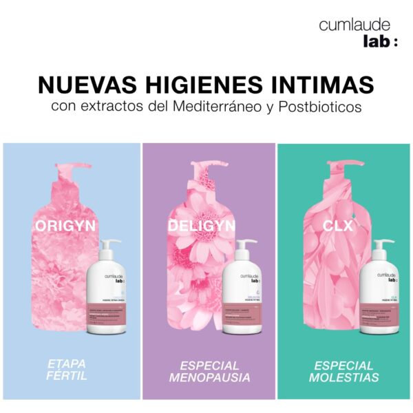 Cumlaude Gynelaude Higiene Íntima Clx 500Ml - Image 4