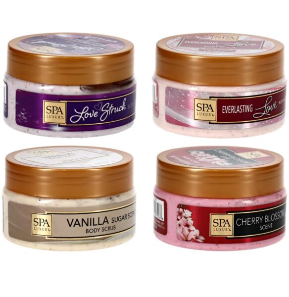 Vanilla Body Srub 8 Oz, Purple - Image 2