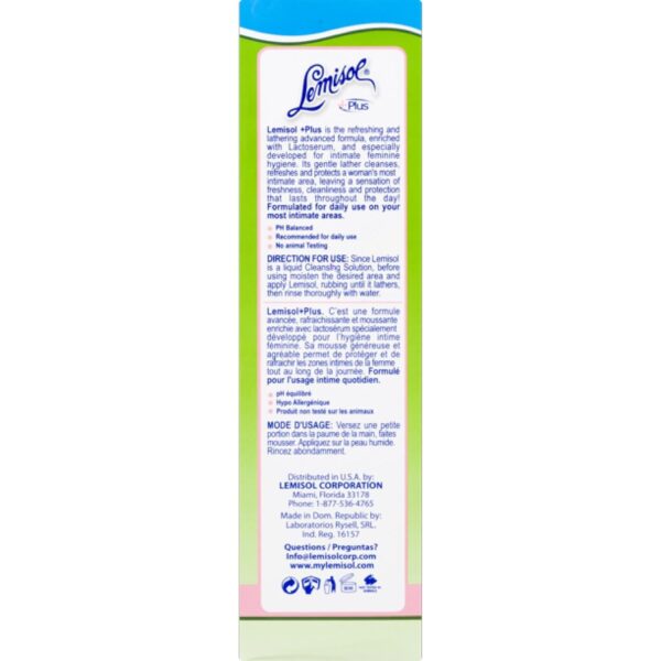 Lemisol Plus Feminine Wash 16 oz (Pack of 4) - Image 3