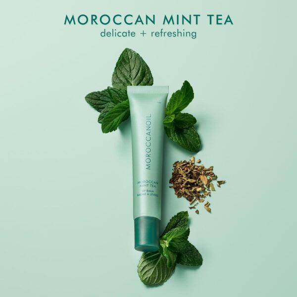 Moroccanoil Lip Balm, Moroccan Mint Tea, 0.5 Fl. Oz. - Image 4
