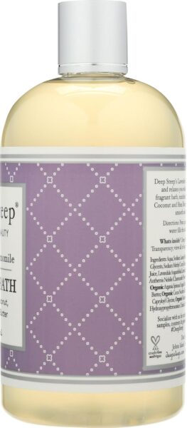 Deep Steep Bubble Bath, Lavender Chamomile, 17 Ounces - Image 6