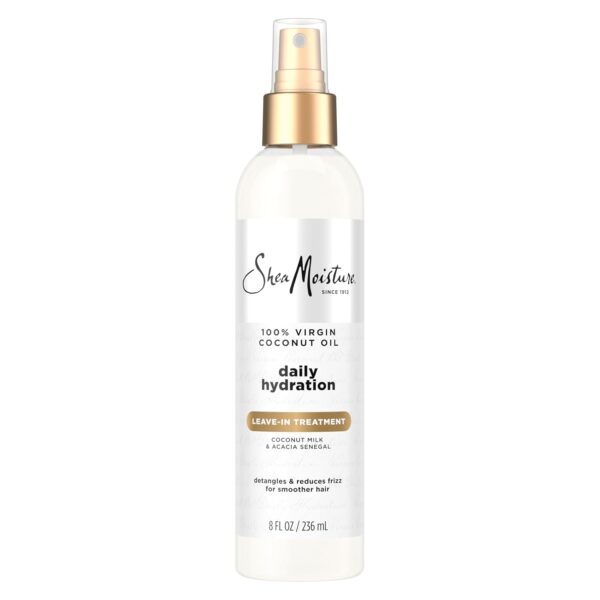 SheaMoisture 100% Virgin Coconut Oil Leave-in Treatment, 8 Ounce