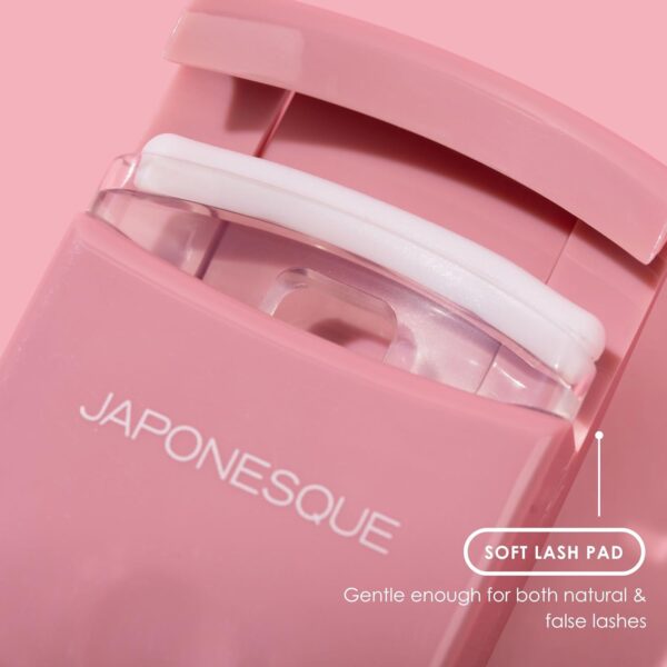 JAPONESQUE Travel Eyelash Curler (Pink, 2 Pack) - Image 6