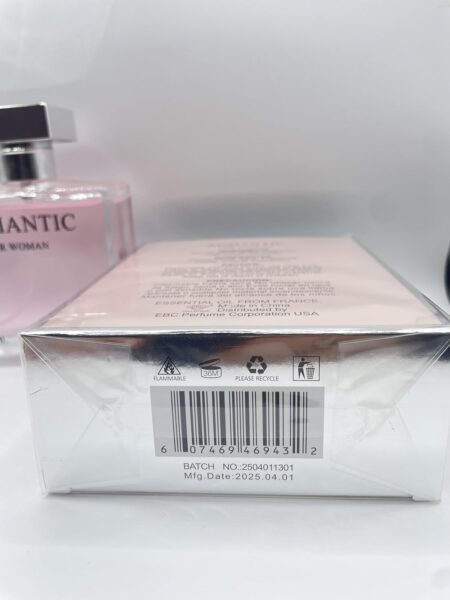 EBC Collection, ROMANTIC Perfume for Women, 3.4oz/100ml - Image 5