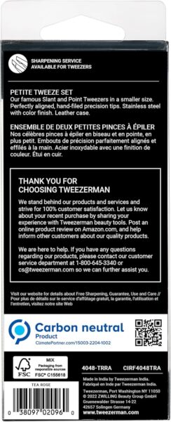 Tweezerman Exclusive Tea Rose Petite Tweezer Set - Image 7