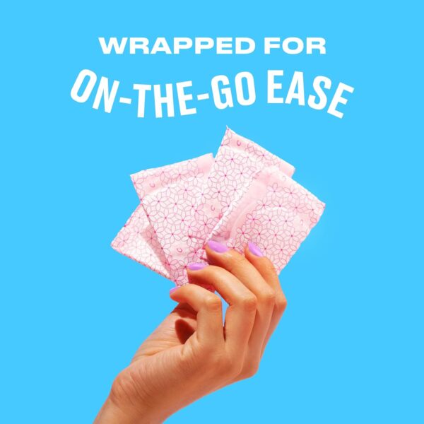 Carefree Panty Liners for Women, Regular, Wrapped, Unscented, 54ct - Image 10
