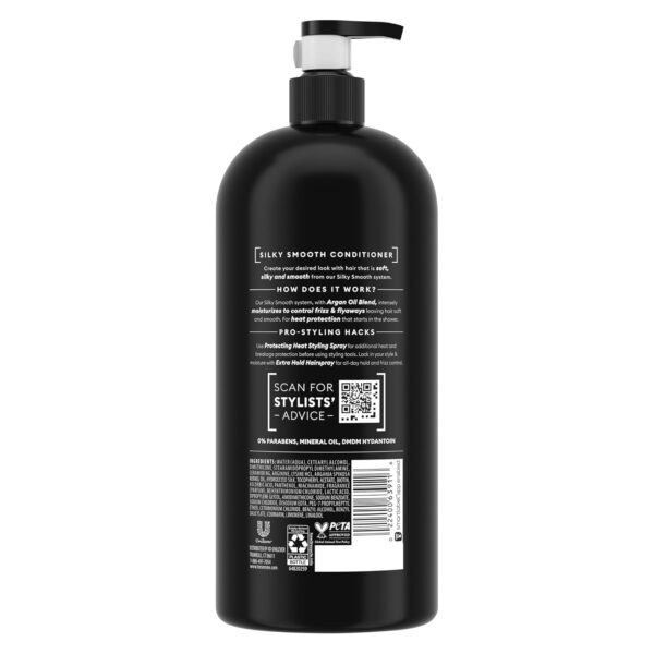 TRESemmé Smooth and Silky Conditioner with Pump, 39 oz - Image 3