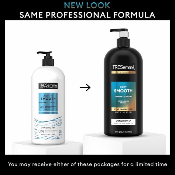 TRESemmé Smooth and Silky Conditioner with Pump, 39 oz - Image 2