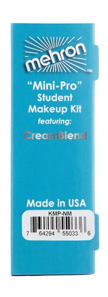 Mehron Makeup Mini-Pro Student Makeup Educational Kit (Medium/Olive) - Image 4