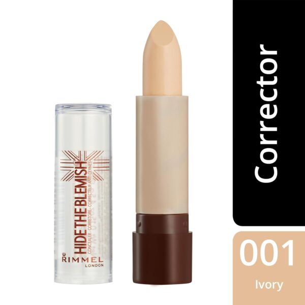 Rimmel Hide The Blemish Concealer (w/clear cap) Ivory - Image 4