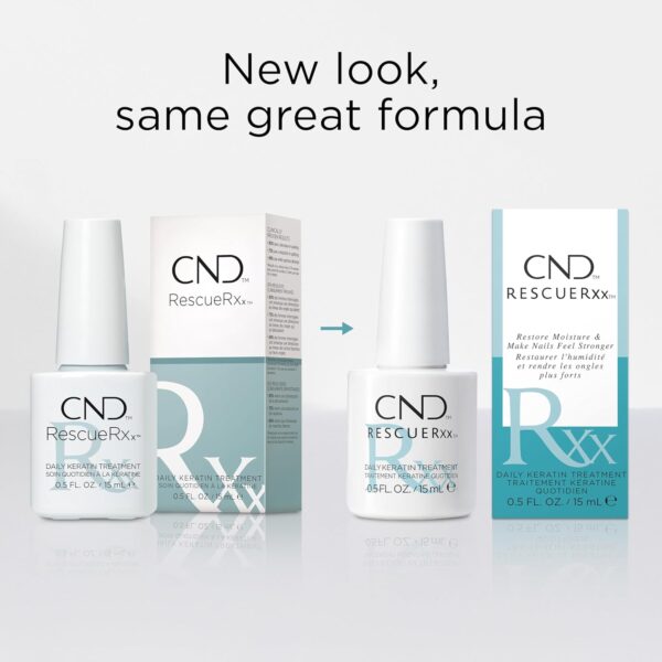 CND RescueRxx Nail Care Daily Keratin Treatment - Image 6