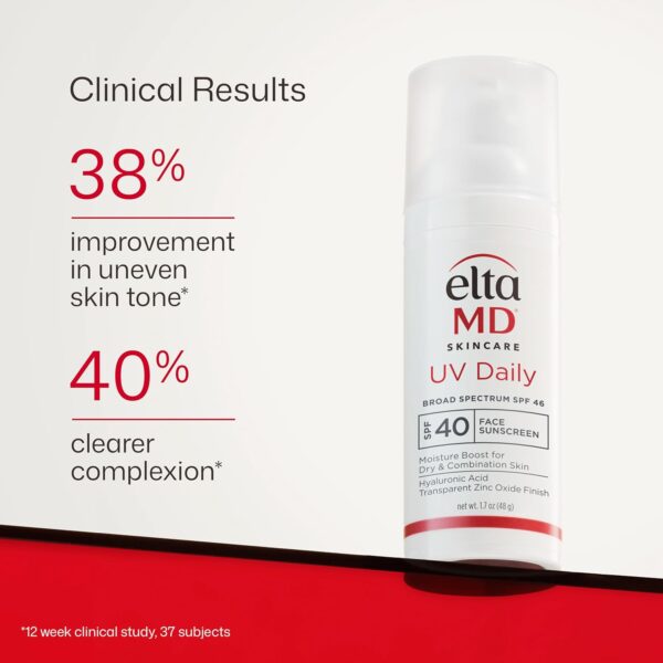 EltaMD UV Daily Tinted SPF 40 Face Sunscreen Moisturizer - Image 7