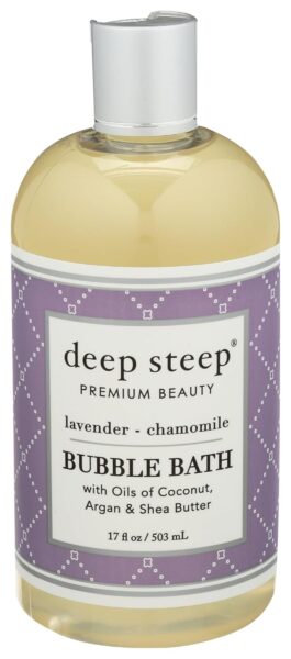 Deep Steep Bubble Bath, Lavender Chamomile, 17 Ounces