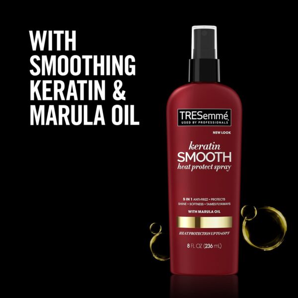 TRESemmé Expert Selection Heat Protection Spray, Keratin Smooth, 8 oz - Image 8