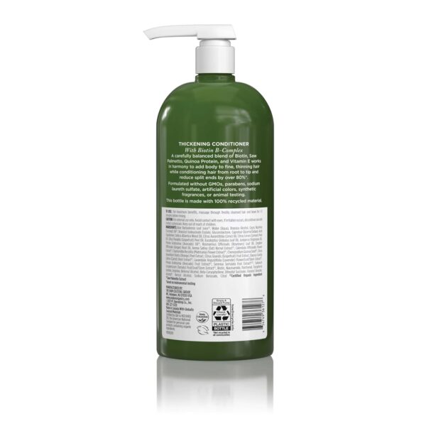 Avalon Organics Therapy Thickening Conditioner Biotin B-Complex, 32 oz - Image 2