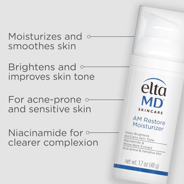 EltaMD AM Restore Face Moisturizer for Women and Men - Image 2