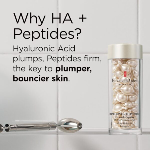 Elizabeth Arden Hyaluronic Acid + Peptides Ceramide Capsules Hydra-Plumping Serum - Image 13