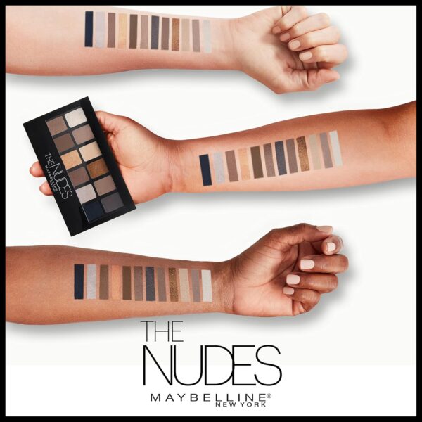 Maybelline New York The Nudes Eyeshadow Palette - Image 4
