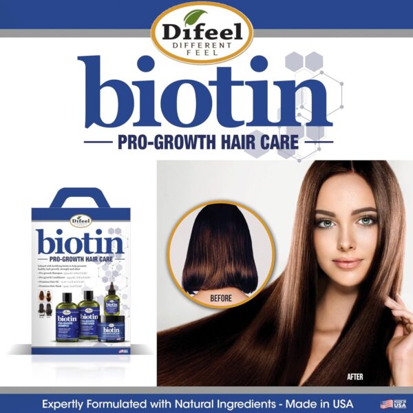Difeel Premium Biotin Hair Oil 7.1 oz. - Image 9