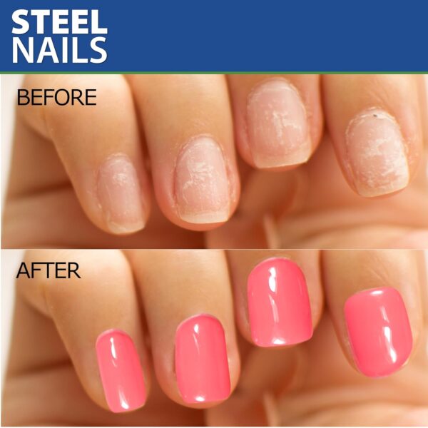Steel Nails Hardener with Keratin, Calcium and Garlic - Image 5