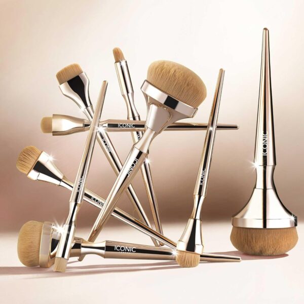 ICONIC LONDON Luxury Makeup Brush Sets | Blend, Buff & Polish - Image 4