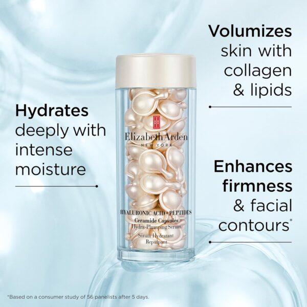 Elizabeth Arden Hyaluronic Acid + Peptides Ceramide Capsules Hydra-Plumping Serum - Image 4