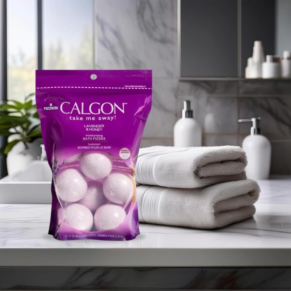Calgon Bath Fizzies, Lavender & Honey, 8 pcs - Image 5