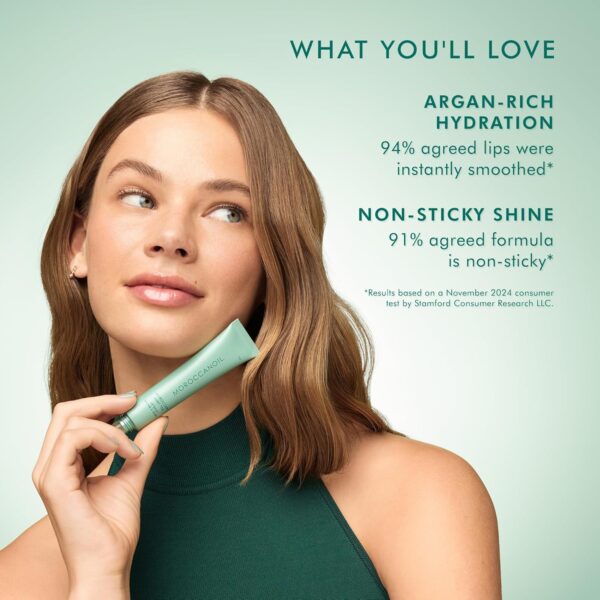Moroccanoil Lip Balm, Moroccan Mint Tea, 0.5 Fl. Oz. - Image 6