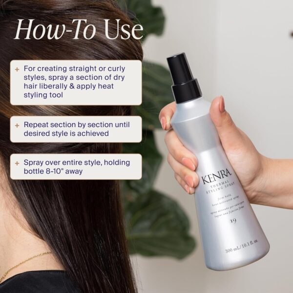 Kenra Thermal Styling Spray 19 | Heat Protection Spray - Image 5
