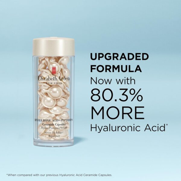 Elizabeth Arden Hyaluronic Acid + Peptides Ceramide Capsules Hydra-Plumping Serum - Image 8
