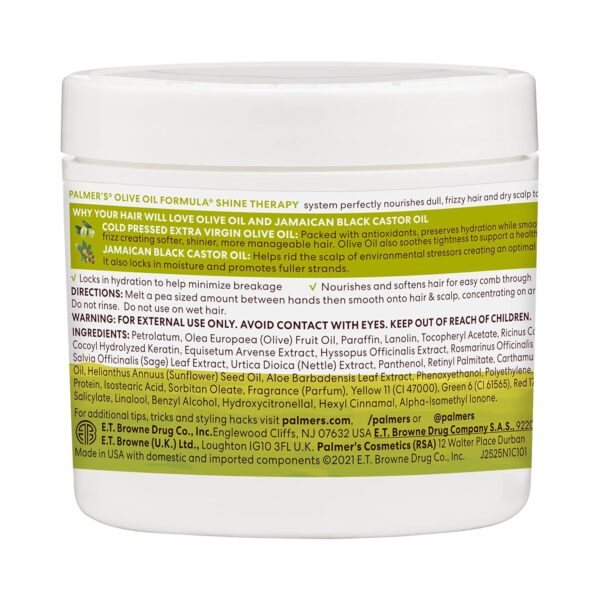 Palmer's Olive Oil Formula GRO Therapy 5.25 Oz - Image 2