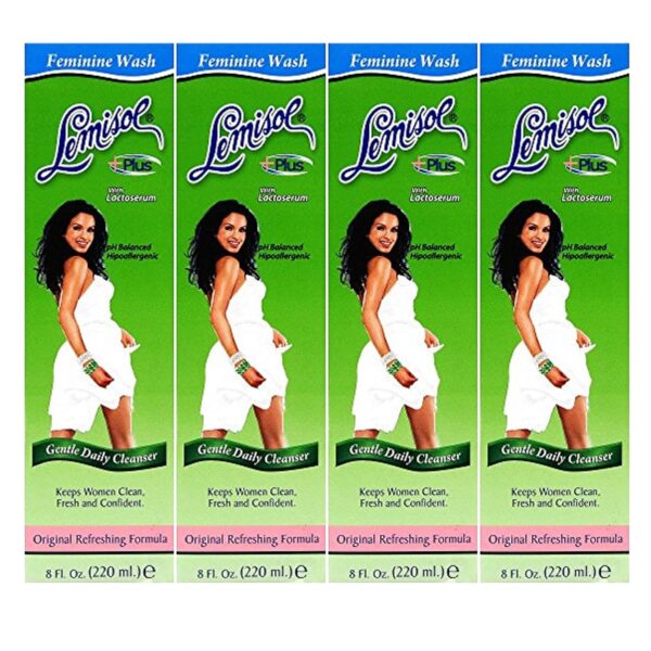 Lemisol Plus Feminine Wash 16 oz (Pack of 4)